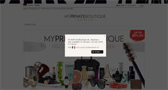 Desktop Screenshot of myprivateboutique.de